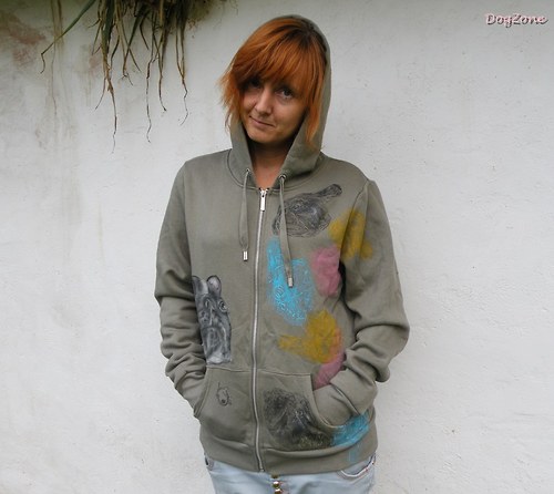 Khaki frbůlek.... mikina 50% sleva — foto 3