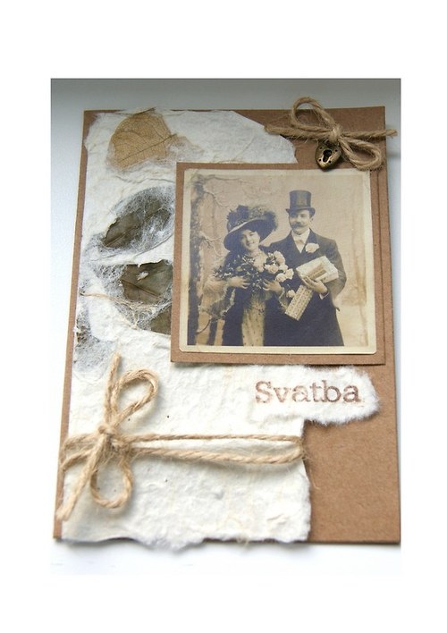 Svatba babičky s dědou :-) — foto 3