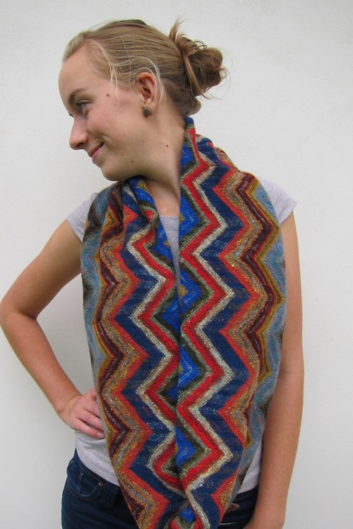 Dvojitý nákrčník "Missoni" — foto 3