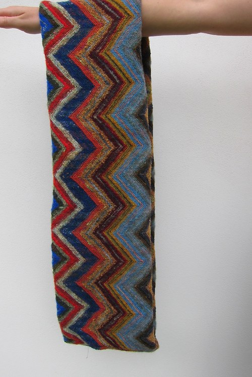 Dvojitý nákrčník "Missoni" — foto 4