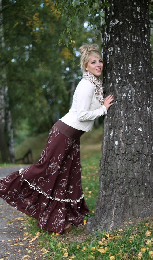Když jdu objímat stromy - sukně — foto 4