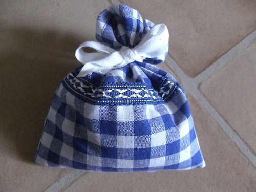 Modro-bílá kostkovaná..... — foto 2