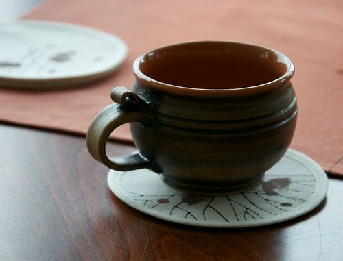 Podtácky- Ptačí stromy-kvarteto — foto 6