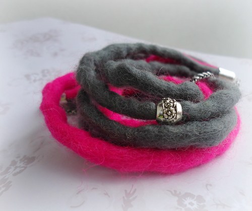 Náhrdelník " Pink Wave " — foto 2