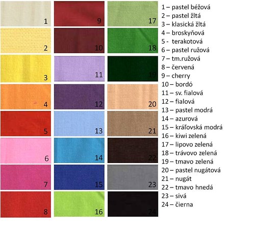 Obliečka valec CLASIC color — foto 3