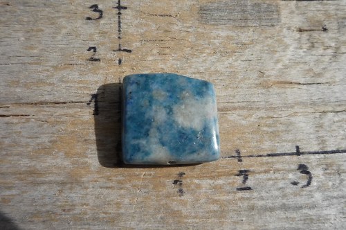 Vrtaný lapis lazuli č. P1332 Sleva!! — foto 2