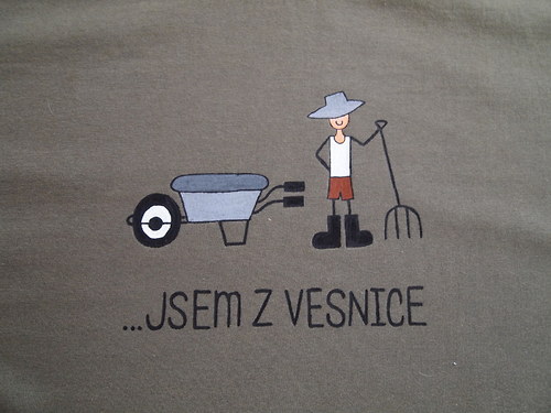 Tričko " Jsem z vesnice " — foto 3