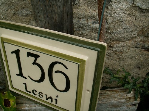 Keramické domovní číslo — foto 3