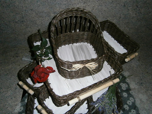 Sada hnědých košíčků do kuchyně..... — foto 4