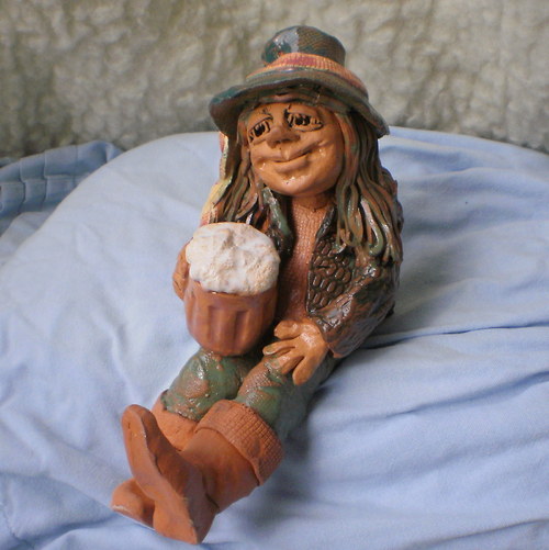Vodník Jaroušek -s pivkem-17cm — foto 2