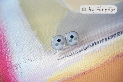 Fanfán Tulipán - mini náušnice — foto 4
