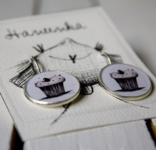 NAUŠNICE typ č.2 - Muffinka . — foto 4