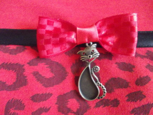 Červené leopardí šaty — foto 3