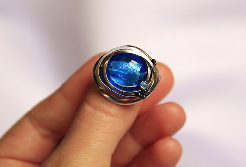 Andromeda - prsten modrý — foto 2