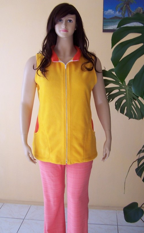 VÝPRODEJ - Vesta ,,Yellow&Orange" — foto 2