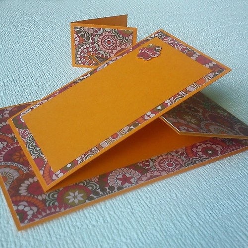 Přání rozkládací oranžové — foto 2