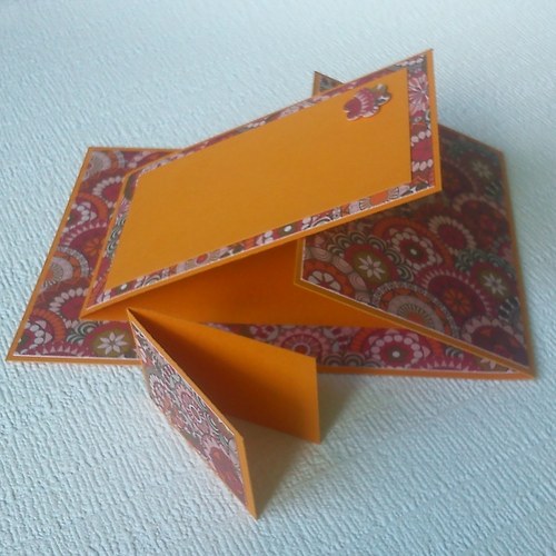 Přání rozkládací oranžové — foto 3