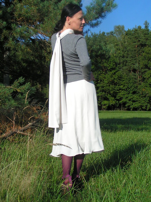 Sukně a šála - šifon — foto 3