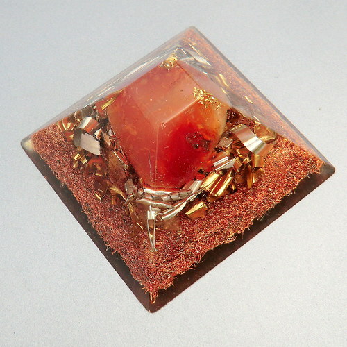 Orgonit Pyramida velká B6 - Karneol — foto 6