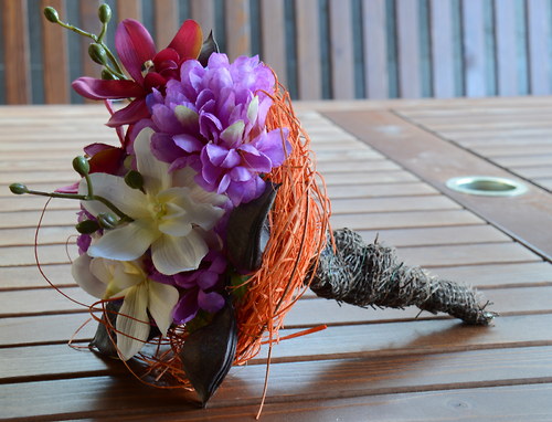 Hortenzie s orchidejí... — foto 2