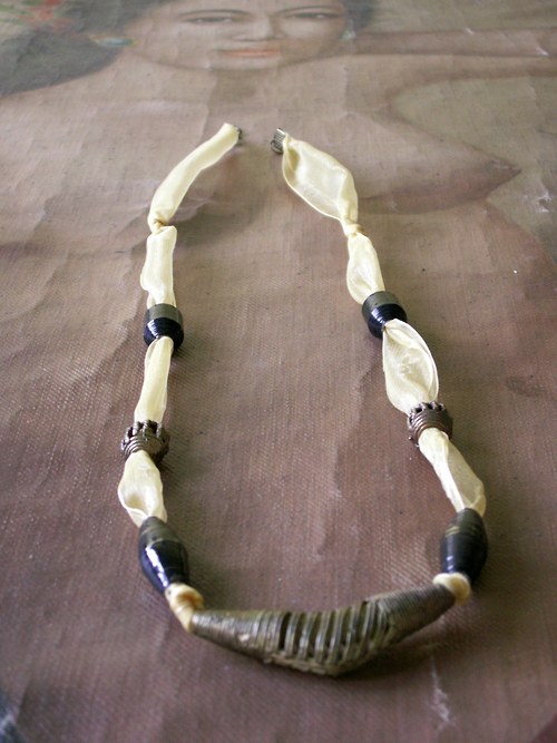 Africká elegance - náhrdelník — foto 2