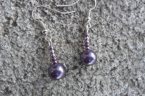 Violet - náušnice — foto 2