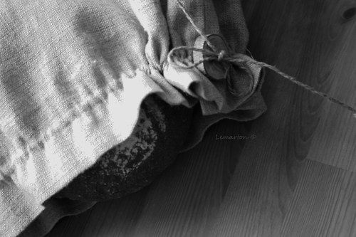 Plátěný lněný pylík na chléb — foto 3