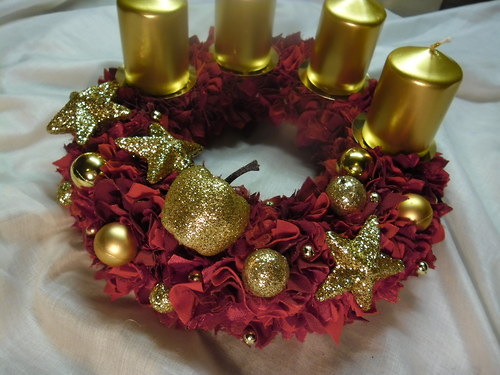 Adventní červenozlatý jablíčkový — foto 2