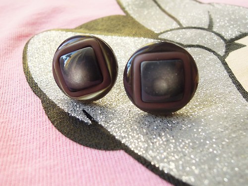 Pralinkové 17mm (náušničky) — foto 2