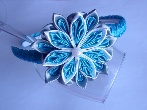 Čelenka kanzashi — foto 2