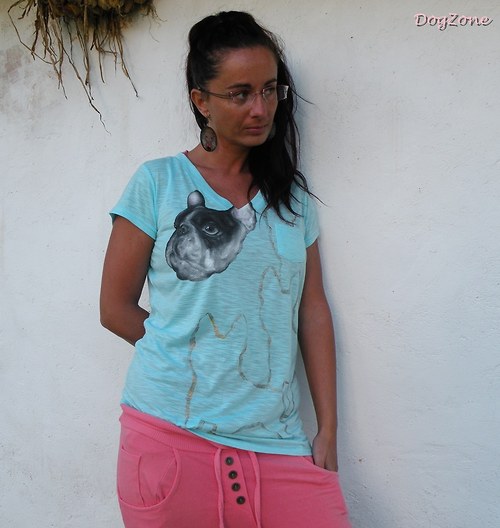 French bullie .... triko — foto 4
