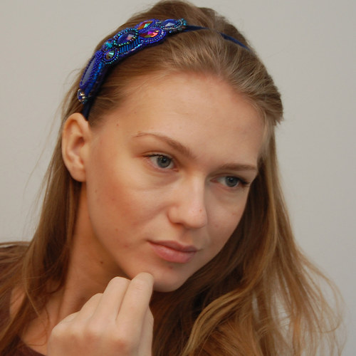 Queen Blue ... čelenka — foto 4