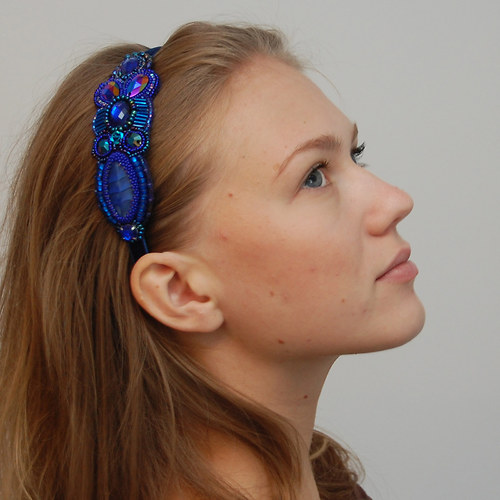 Queen Blue ... čelenka — foto 5