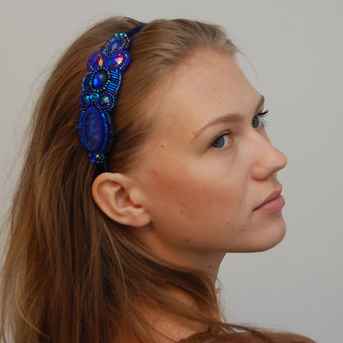 Queen Blue ... čelenka — foto 6