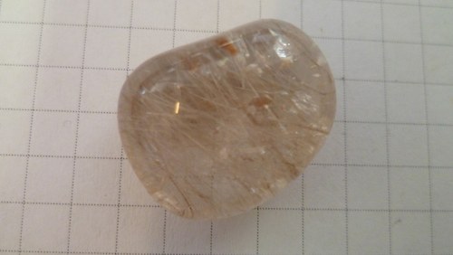 Sagenit - křišťál s rutilem — foto 2