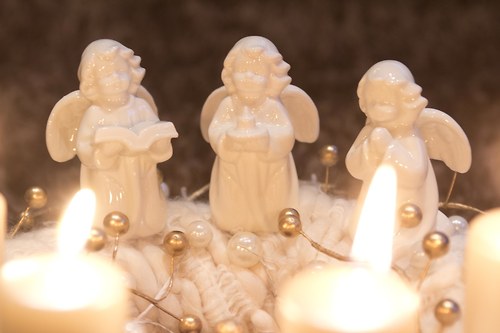Adventní věnec s andílky — foto 3