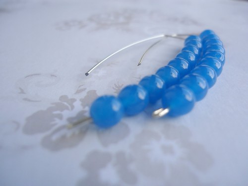 Náušnice "Blue Berries" — foto 3