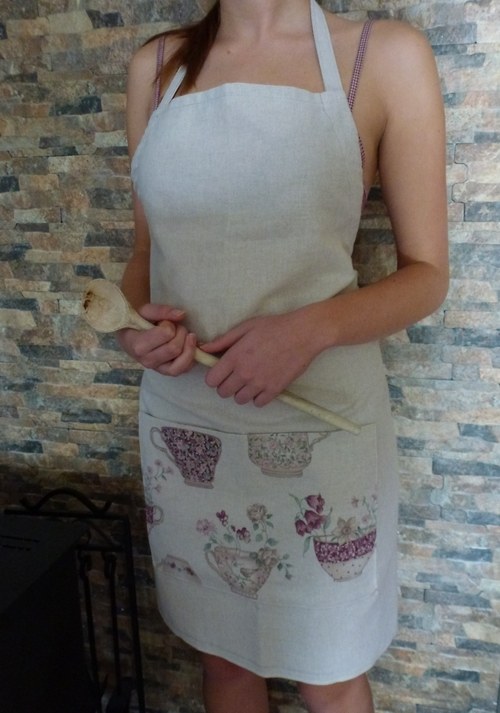 Zástěra lněná — foto 5