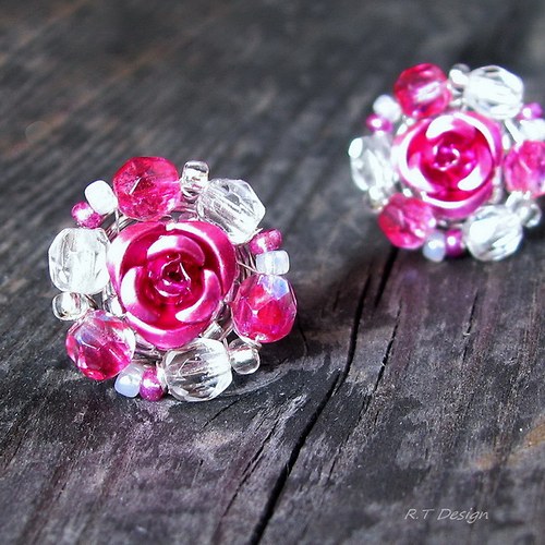 Náhrdelník Pink Rose... — foto 3