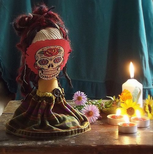 Fuseklačka © s maskou...DIA DE LOS MUERTOS — foto 5