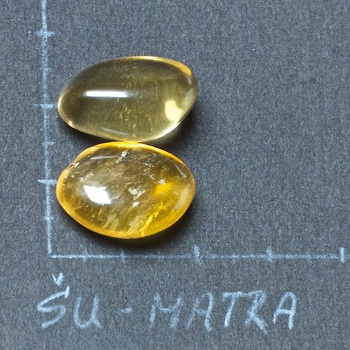 Fluorit žlutý - pár — foto 2