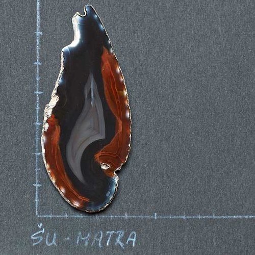 Achát - plátek — foto 3
