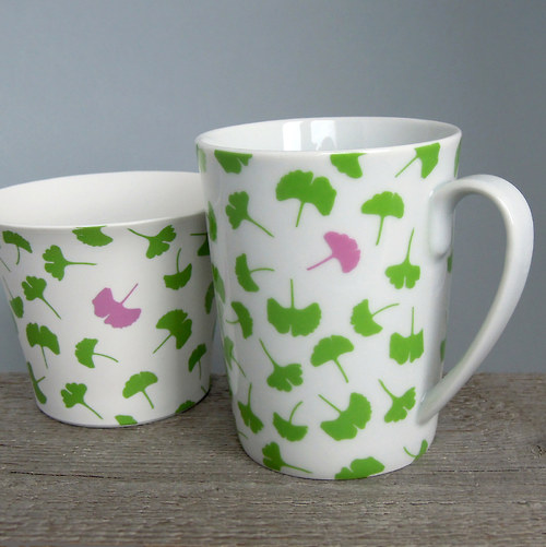Ginkgo set (zelená + růžová) — foto 5