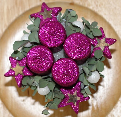 Mini adventní svícen — foto 3