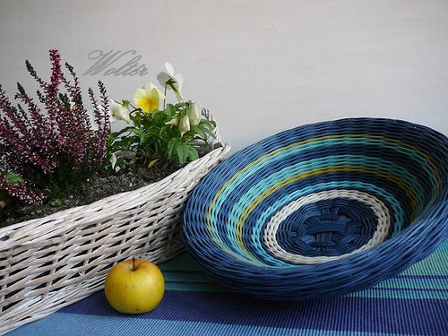 Mísa modrá velká - netradiční — foto 2