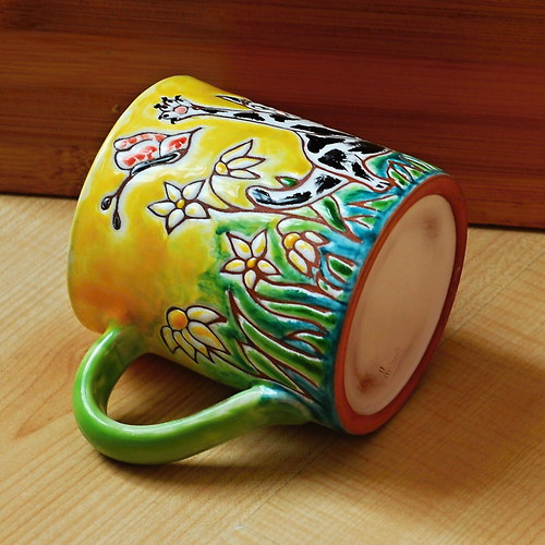 Hrnek - Kočka na louce — foto 2