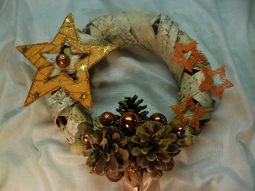 Adventní březový na dveře — foto 3