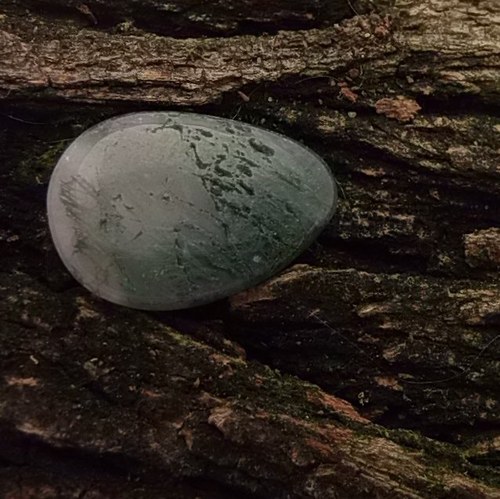 Mechový achát - placička 140 — foto 2