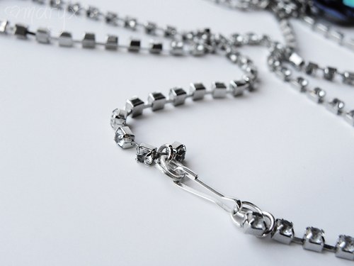 Srdce oceánu - náhrdelník Swarovski — foto 3