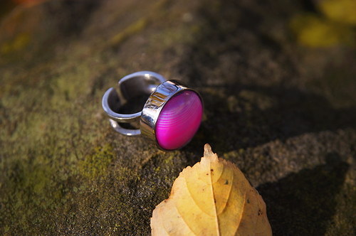 Nerezový prsten.... " Pink " — foto 2